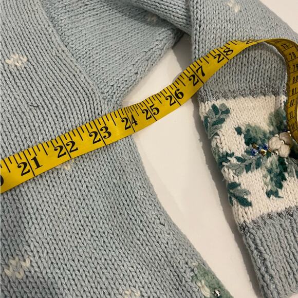 VTG Marisa Christina Christmas Collection 1996 Oversized Ugly Cardigan 0X Tree - Picture 8 of 16